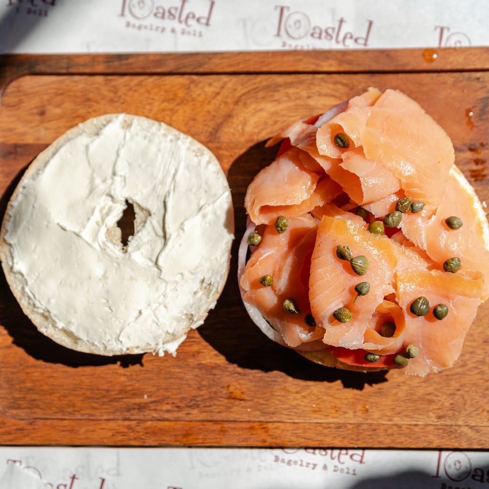 Normandi lox bagel