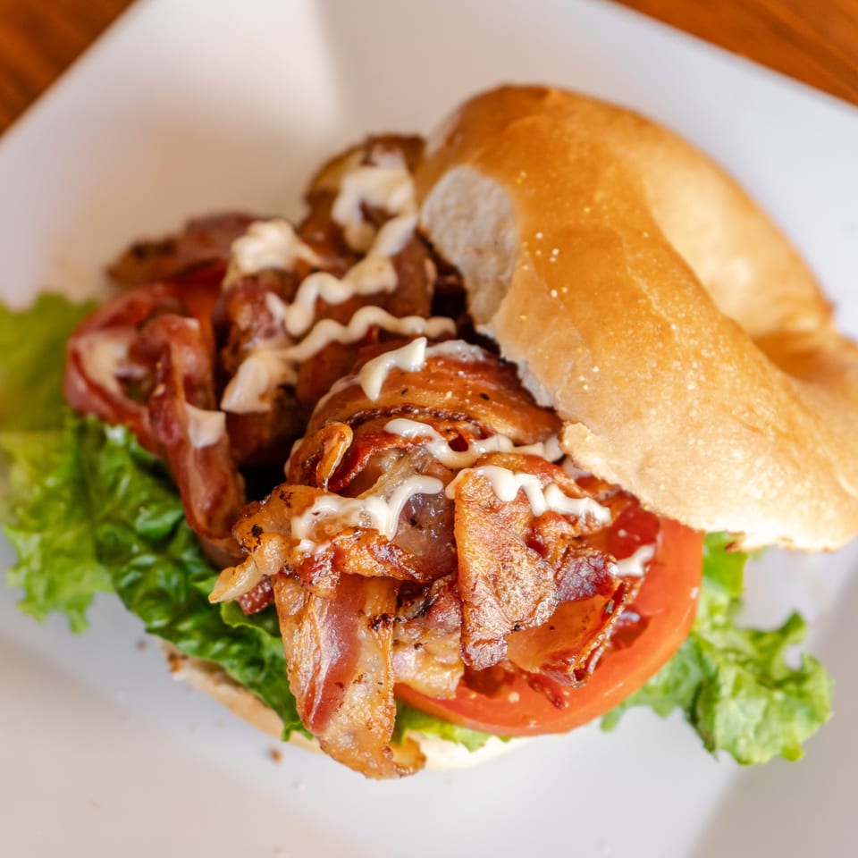 The Alton BLT bagel