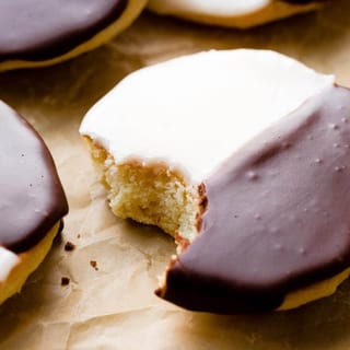 Large Black and White Cookie