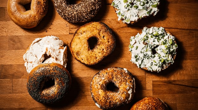 Bagel with Butter.